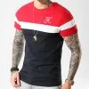 Offres 🔥 Tee 👚 Shirt Tricolore Avec Broderie 008 Bleu Marine Blanc Rouge de Final Club 🛒 -Final Club Soldes final club 127945 final 008 20180828T175724 01
