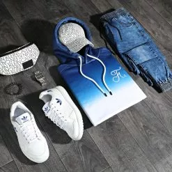 Les meilleures critiques de ✔️ Sweat Capuche Dégradé Avec Broderie 036 Bleu Et Blanc de Final Club 👍 -Final Club Soldes final club 137060 FINAL 036 TPDT 20210325T134103 05