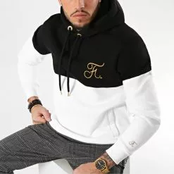 Acheter ⭐ Sweat Capuche Gold Label Bicolore Avec Broderie Or 109 Noir Blanc de Final Club 🤩 8 Acheter ⭐ Sweat Capuche Gold Label Bicolore Avec Broderie Or 109 Noir Blanc de Final Club 🤩 -Final Club Soldes final club 158643 FINAL 109 20190104T122537 04