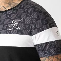 Budget 😀 Tee 👕 Shirt Damier Tricolore Avec Broderie 256 Blanc Noir Gris de Final Club ❤️ 10 Budget 😀 Tee 👕 Shirt Damier Tricolore Avec Broderie 256 Blanc Noir Gris de Final Club ❤️ -Final Club Soldes final club 182596 FINAL 256 20190621T152547 03