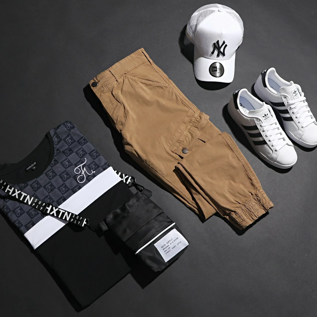 Budget 😀 Tee 👕 Shirt Damier Tricolore Avec Broderie 256 Blanc Noir Gris de Final Club ❤️ 8 Budget 😀 Tee 👕 Shirt Damier Tricolore Avec Broderie 256 Blanc Noir Gris de Final Club ❤️ – Image 6