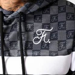 Remise ❤️ Sweat Capuche Damier Avec Broderie 261 Noir Blanc Gris de Final Club ⌛ 9 Remise ❤️ Sweat Capuche Damier Avec Broderie 261 Noir Blanc Gris de Final Club ⌛ -Final Club Soldes final club 184249 FINAL 261 20190731T094417 04