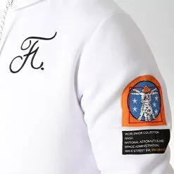 Acheter 😀 Sweat Capuche Space Exploration Avec Patchs Et Broderie 250 Blanc de Final Club 😍 -Final Club Soldes final club 185754 FINAL 250 20190618T120054 03