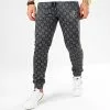 Tout neuf 😍 Pantalon Jogging Damier Avec Broderie 317 Noir Gris de Final Club 😍 -Final Club Soldes final club 203753 FINAL 317 20200115T094002 01