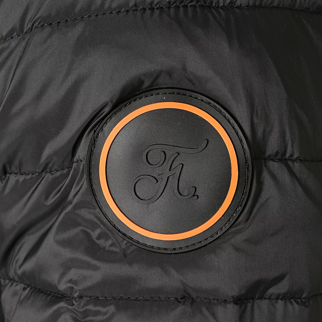 Sortie 😀 Doudoune Capuche Premium Tech Fourrure Noir Orange de Final Club ⌛ 6 Sortie 😀 Doudoune Capuche Premium Tech Fourrure Noir Orange de Final Club ⌛ – Image 4