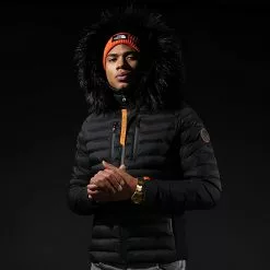 Sortie 😀 Doudoune Capuche Premium Tech Fourrure Noir Orange de Final Club ⌛ 12 Sortie 😀 Doudoune Capuche Premium Tech Fourrure Noir Orange de Final Club ⌛ -Final Club Soldes final club 219839 FINAL DOUDOUNE TECH FUR NOIRORANGE 20211129T144826 05