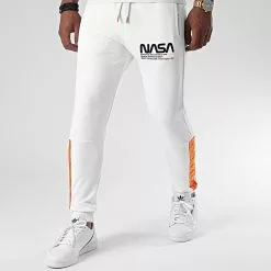Offres 🎁 Pantalon Jogging Space Exploration 360 Blanc de Final Club 😀