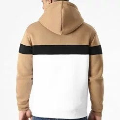 Offres ⭐ Sweat Capuche Tricolore Avec Broderie 443 Blanc Noir Camel de Final Club 👏 -Final Club Soldes final club 236898 FINAL 443 20201210T152728 04