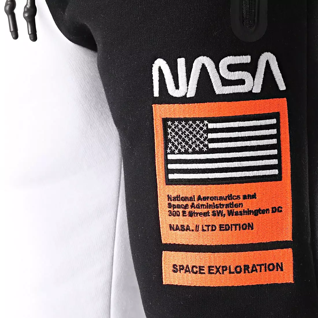 Coupon 🔔 Pantalon Jogging Half Limited Edition Noir Blanc Détails Orange Fluo de Final Club 🥰 4 Coupon 🔔 Pantalon Jogging Half Limited Edition Noir Blanc Détails Orange Fluo de Final Club 🥰 – Image 2