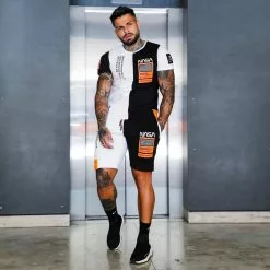 Acheter 🔔 Short Jogging Half Limited Edition Noir Blanc Détails Orange Fluo de Final Club 👏 -Final Club Soldes final club 251965 FINAL 565 20210526T082314 05