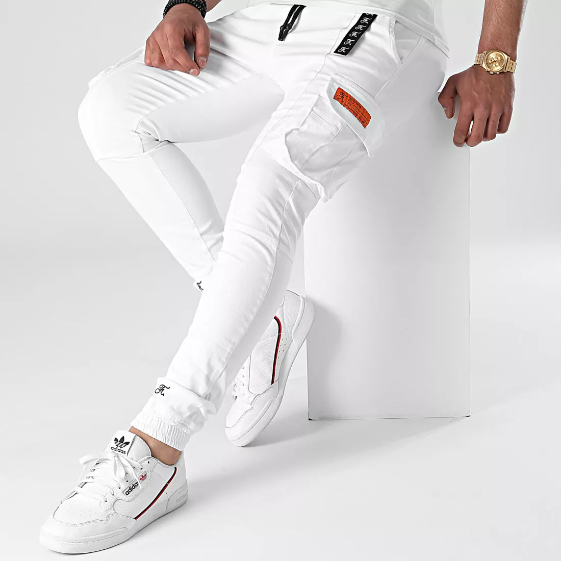 Sortie 🎁 Pantalon Cargo 537 Blanc de Final Club ⌛ 5 Sortie 🎁 Pantalon Cargo 537 Blanc de Final Club ⌛ – Image 3