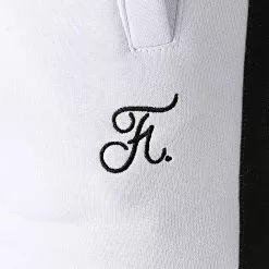 Promo 💯 Pantalon Jogging Premium A Bande 658 Blanc de Final Club ✔️ -Final Club Soldes final club 263346 FINAL 658 20210615T121123 02