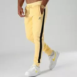 Vente flash 😍 Pantalon Jogging Premium Avec Bande 663 Jaune Pastel de Final Club 🔥 -Final Club Soldes final club 263349 FINAL 663 20210615T080204 03