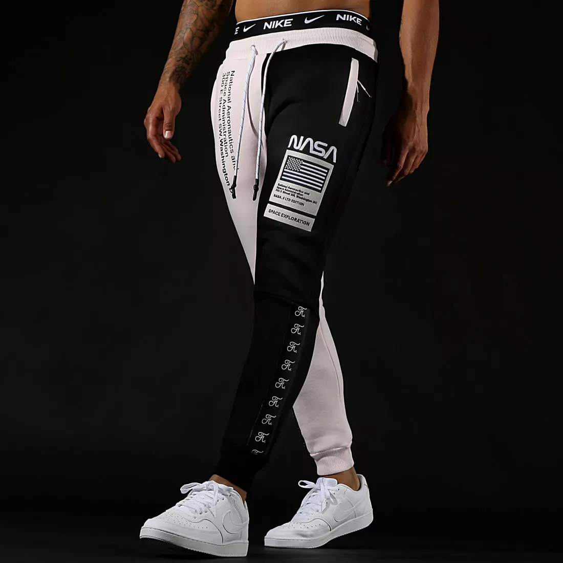 Coupon ❤️ Pantalon Jogging Half Colors Limited Edition Noir Rose Pale de Final Club 👏 7 Coupon ❤️ Pantalon Jogging Half Colors Limited Edition Noir Rose Pale de Final Club 👏 – Image 5