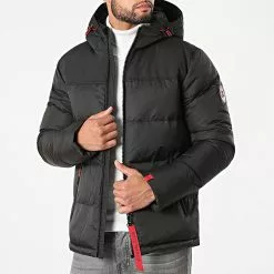 Les meilleures critiques de 🧨 Doudoune Capuche Premium Puffer Jacket Noir Rouge de Final Club 👏