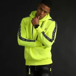 Promo 😀 Sweat Capuche Premium A Bandes 726 Jaune Fluo de Final Club 🛒 13 Promo 😀 Sweat Capuche Premium A Bandes 726 Jaune Fluo de Final Club 🛒 -Final Club Soldes final club 280364 FINAL 726 20211027T085513 04
