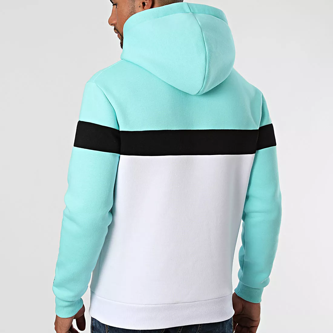 Coupon ⭐ Sweat Capuche Tricolore Avec Broderie 747 Blanc Bleu Pastel de Final Club 😉 5 Coupon ⭐ Sweat Capuche Tricolore Avec Broderie 747 Blanc Bleu Pastel de Final Club 😉 – Image 3