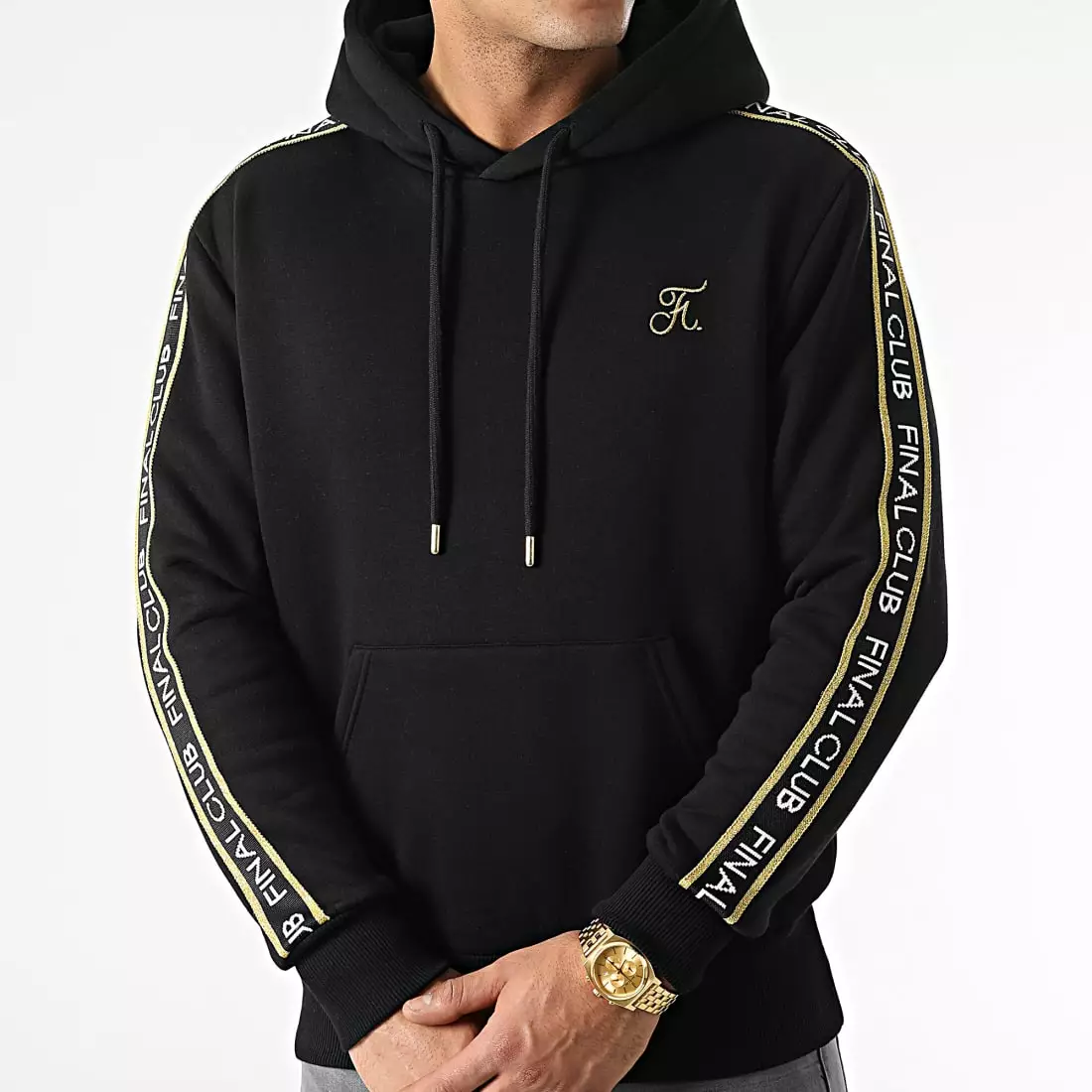 Top 10 ⌛ Sweat Capuche Luxury Edition A Bandes Logo 784 Noir Doré de Final Club 🔔 3 Top 10 ⌛ Sweat Capuche Luxury Edition A Bandes Logo 784 Noir Doré de Final Club 🔔