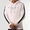 Budget 😍 Sweat Capuche A Bandes Avec Broderie 779 Rose de Final Club 🎁 -Final Club Soldes final club 284005 FINAL 779 20211108T145216 01