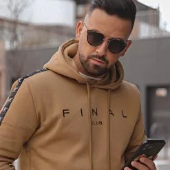 Sortie 🥰 Sweat Capuche A Bandes Avec Broderie 778 Camel de Final Club 💯 9 Sortie 🥰 Sweat Capuche A Bandes Avec Broderie 778 Camel de Final Club 💯 -Final Club Soldes final club 284007 FINAL 778 20220412T150330 05