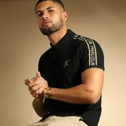 Meilleure affaire ✨ Polo Manches Courtes Luxury Edition A Bandes Avec Broderie Or 787 Noir de Final Club 🔔 8 Meilleure affaire ✨ Polo Manches Courtes Luxury Edition A Bandes Avec Broderie Or 787 Noir de Final Club 🔔 -Final Club Soldes final club 285806 FINAL 787 20211206T100610 05