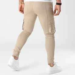 Promo 🥰 Pantalon Cargo 828 Beige de Final Club 💯 -Final Club Soldes final club 287962 FINAL 828 20211108T145234 04