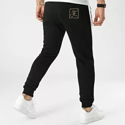 Le moins cher 😍 Pantalon Jogging Nasa Final Edition Noir Blanc Détails Or de Final Club 🔥 -Final Club Soldes final club 290293 FINAL 817 20220121T153415 06