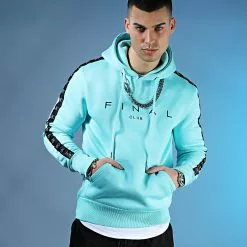 Meilleure affaire 🥰 Sweat Capuche A Bandes Avec Broderie 780 Bleu Pastel de Final Club 😀 -Final Club Soldes final club 291239 FINAL 780 20220309T152137 06