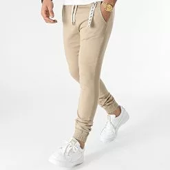 Le moins cher ⭐ Jogger Pant Premium Skinny Fit 827 Beige de Final Club 🌟 -Final Club Soldes final club 295361 FINAL 827 20220121T150646 01