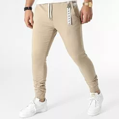 Le moins cher ⭐ Jogger Pant Premium Skinny Fit 827 Beige de Final Club 🌟
