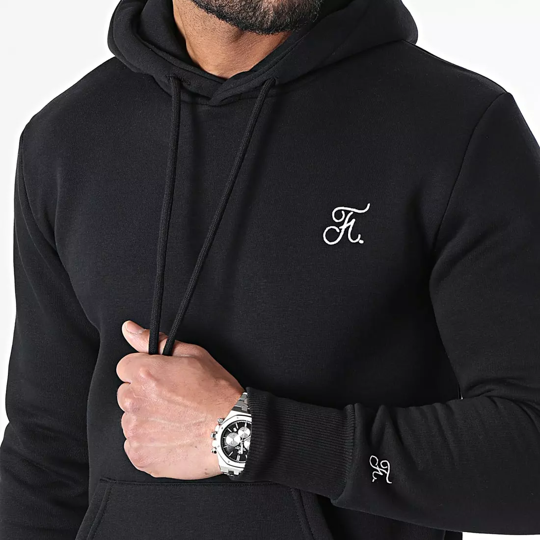 Bon marché 🔥 Sweat Capuche Premium Final Edition 830 Noir de Final Club 🤩 6 Bon marché 🔥 Sweat Capuche Premium Final Edition 830 Noir de Final Club 🤩 – Image 4