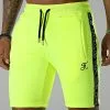 Meilleure vente ✔️ Short Jogging Premium A Bandes 888 Jaune Fluo de Final Club ✔️ -Final Club Soldes final club 301636 FINAL 888 20220412T154955 01