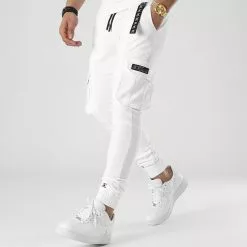 Nouveau 🥰 Pantalon Cargo 929 Blanc de Final Club 🤩 -Final Club Soldes final club 301638 FINAL 929 20220318T150053 03