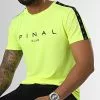 Budget 🧨 Tee 👚 Shirt A Bandes Logo Premium Fit 939 Jaune Fluo de Final Club ⭐ -Final Club Soldes final club 303495 FINAL 939 20220419T145240 01