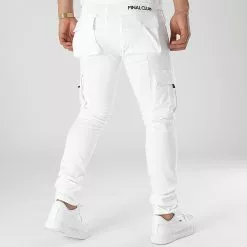 Coupon ✨ Pantalon Cargo Skinny Fit 945 Blanc de Final Club 🔔 -Final Club Soldes final club 304435 FAB FINAL 945 20220505T154740 05