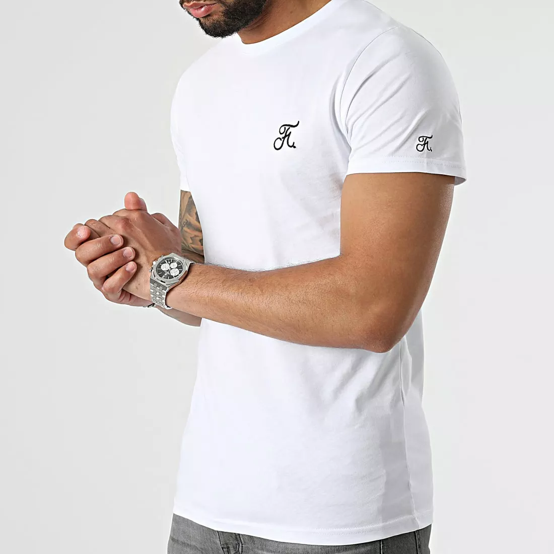 Offres 🤩 Tee 👕 Shirt Premium Print Back 921 Blanc de Final Club 👏 5 Offres 🤩 Tee 👕 Shirt Premium Print Back 921 Blanc de Final Club 👏 – Image 3