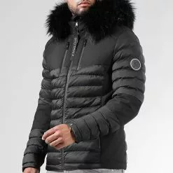 De gros 🥰 Doudoune Night Shark Avec Fourrure Noire 0012 Noir de Final Club 😀 -Final Club Soldes final club 314399 FINAL 1150510 0012 20221005T104628 01