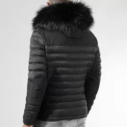 De gros 🥰 Doudoune Night Shark Avec Fourrure Noire 0012 Noir de Final Club 😀 -Final Club Soldes final club 314399 FINAL 1150510 0012 20221005T104632 04