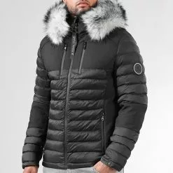 Offres 🔥 Doudoune Night Shark Avec Fourrure Grise 0022 Noir de Final Club ⌛ -Final Club Soldes final club 316062 FINAL 1150510 0022 20221005T104819 03