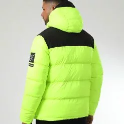 Bon marché 🎁 Doudoune Capuche Dark Interstellar 0023 Jaune Fluo de Final Club 😀 -Final Club Soldes final club 318090 1150510 0023 20221018T154928 03