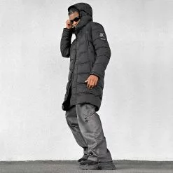 Coupon 🔥 Doudoune Longue Capuche Dark Interstellar 0017 Noir de Final Club 🧨 -Final Club Soldes final club 318091 1150510 0017 20221123T151849 05