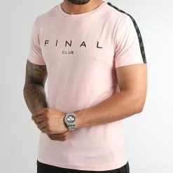 Le moins cher 💯 Tee 👕 Shirt A Bandes Logo Premium Fit 1008 Rose Pastel de Final Club 🥰 7 Le moins cher 💯 Tee 👕 Shirt A Bandes Logo Premium Fit 1008 Rose Pastel de Final Club 🥰 -Final Club Soldes final club 319556 FINAL 1008 20220720T085756 03