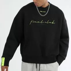 Remise 💯 Sweat Crewneck Large NERO 1st Drop Limited Carbon Black de NERO x Final Club 🤩 12 Remise 💯 Sweat Crewneck Large NERO 1st Drop Limited Carbon Black de NERO x Final Club 🤩 -Final Club Soldes final club 321388 FINAL 992 20220623T113957 04