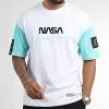 Vente flash 💯 Tee 👚 Shirt Oversize Large NASA Signature 1029 Blanc Bleu Pastel de Final Club 🔔 -Final Club Soldes final club 330636 FINAL 1029 20220929T160020 01